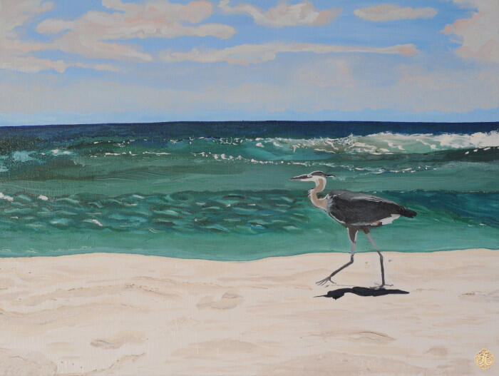 quartz strand paradise painting